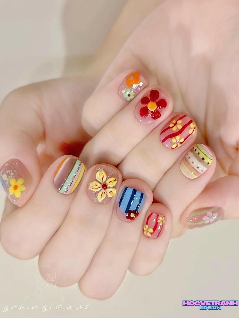 Tuyển chọn ảnh nail vẽ cute chất lượng nhất