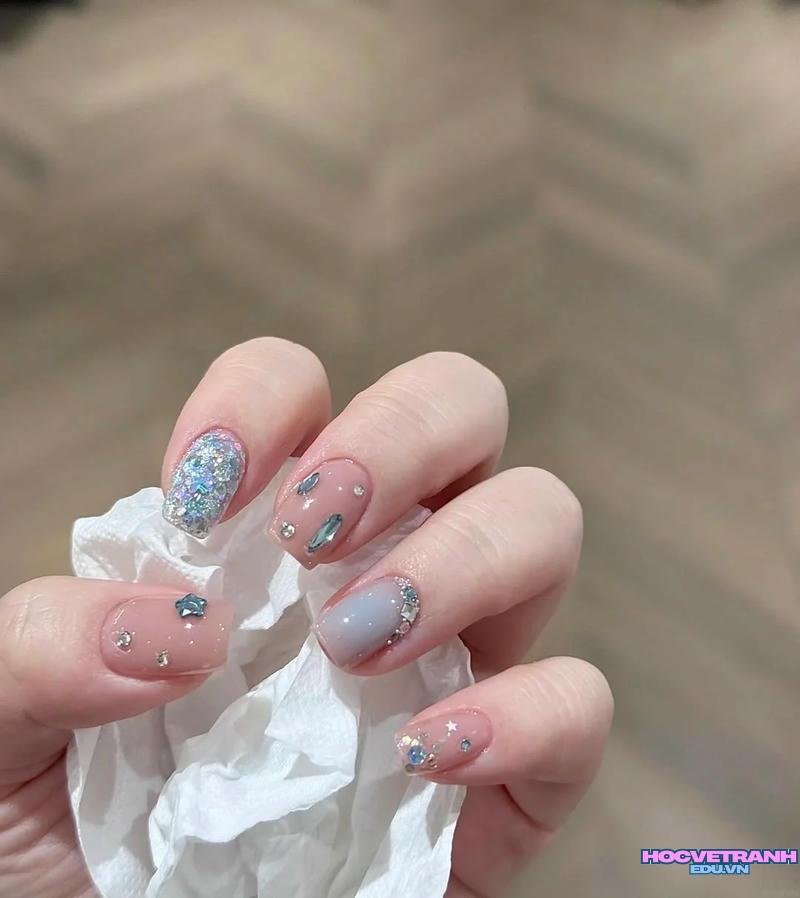 Tuyển chọn ảnh nail xanh dương chất lượng nhất