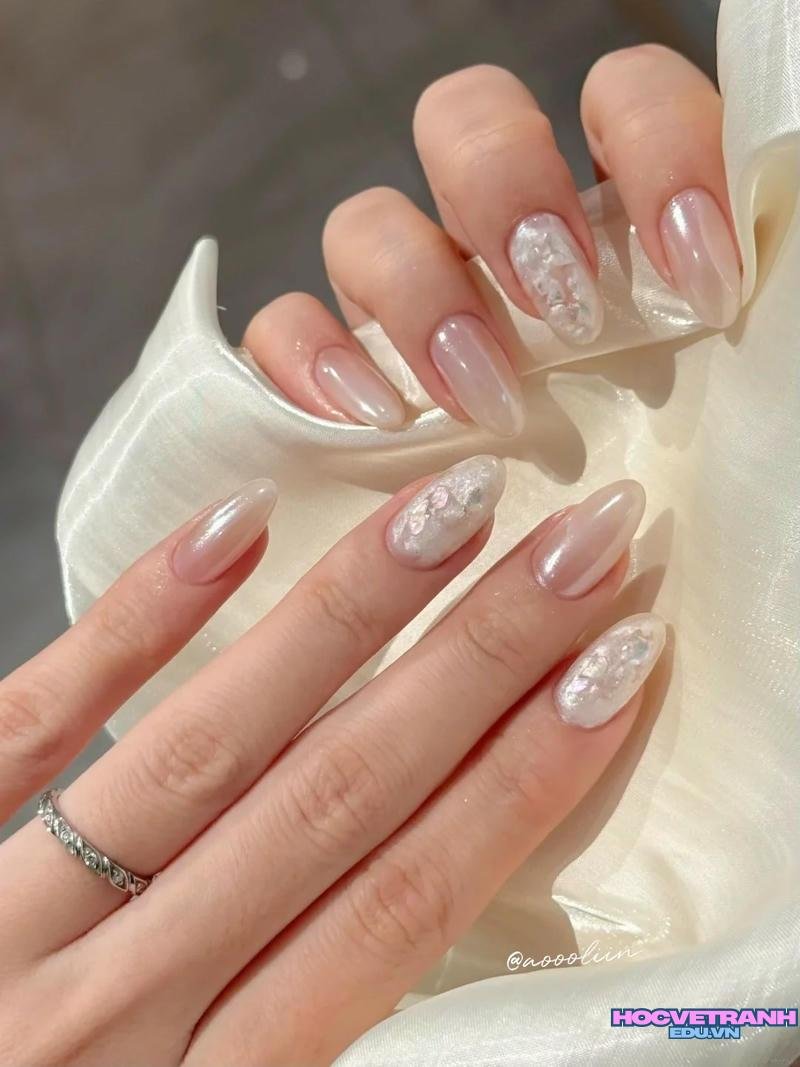 Tuyển tập bộ ảnh nail ẩn xà cừ miễn phí