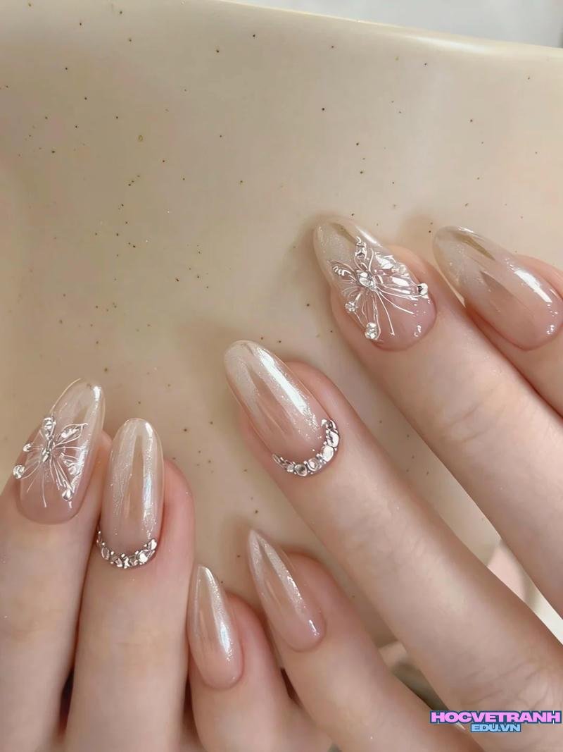 Tuyển tập bộ ảnh nail bướm miễn phí