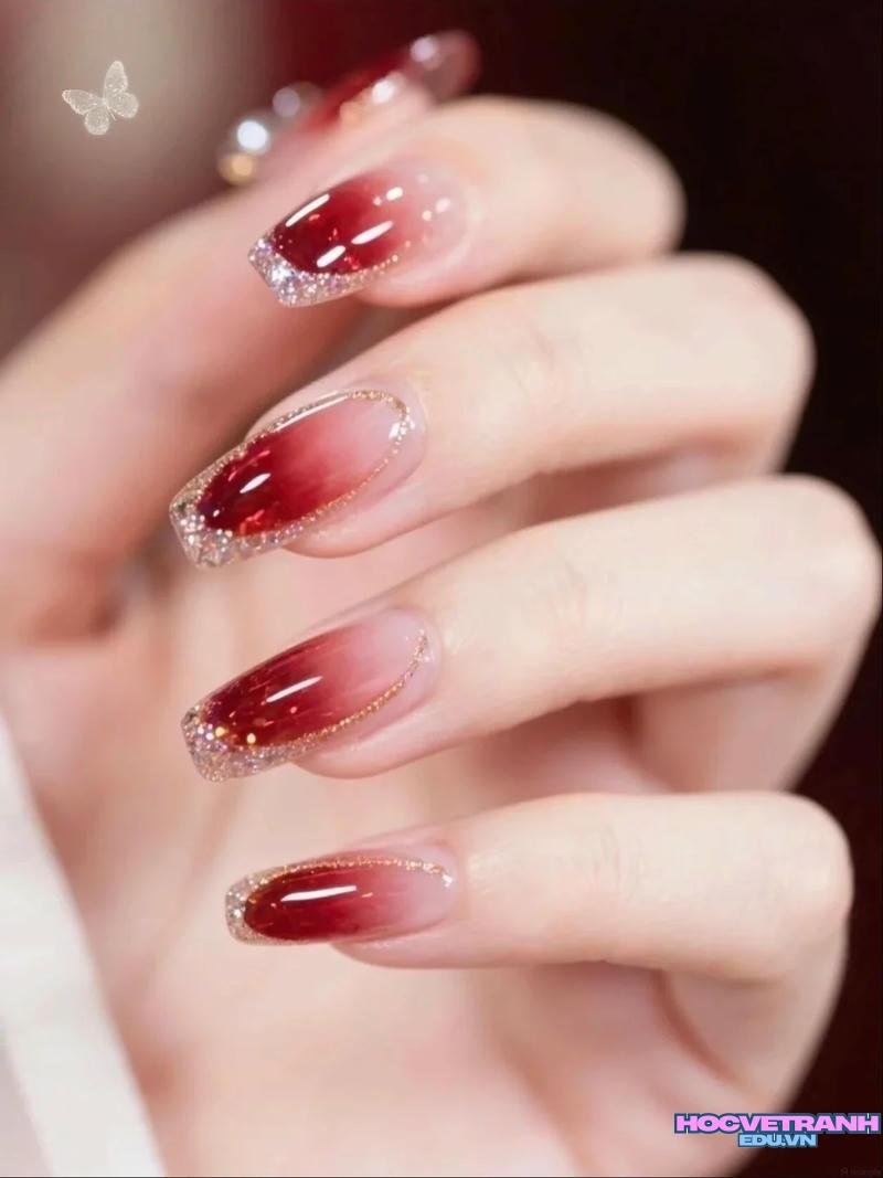 Tuyển tập bộ ảnh nail đỏ đẹp trend nhất