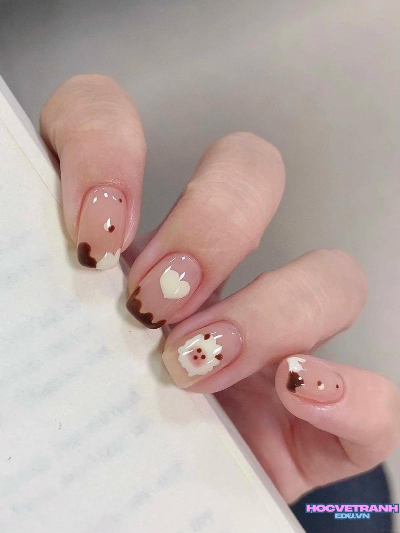 Tuyển tập bộ ảnh nail hình con vật miễn phí