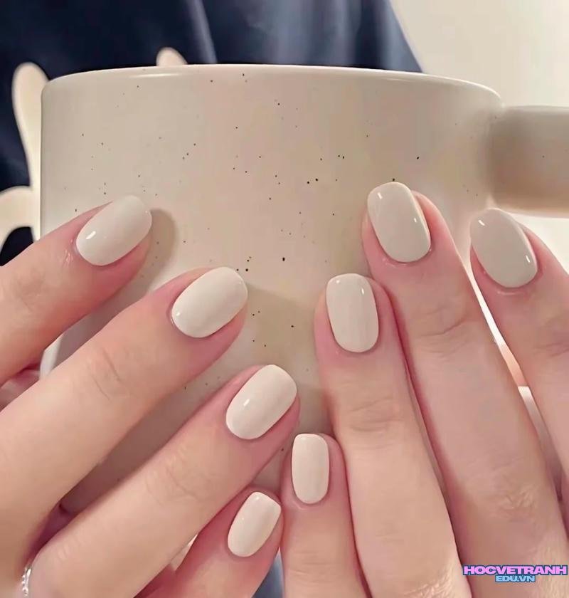 Tuyển tập bộ ảnh nail trắng miễn phí
