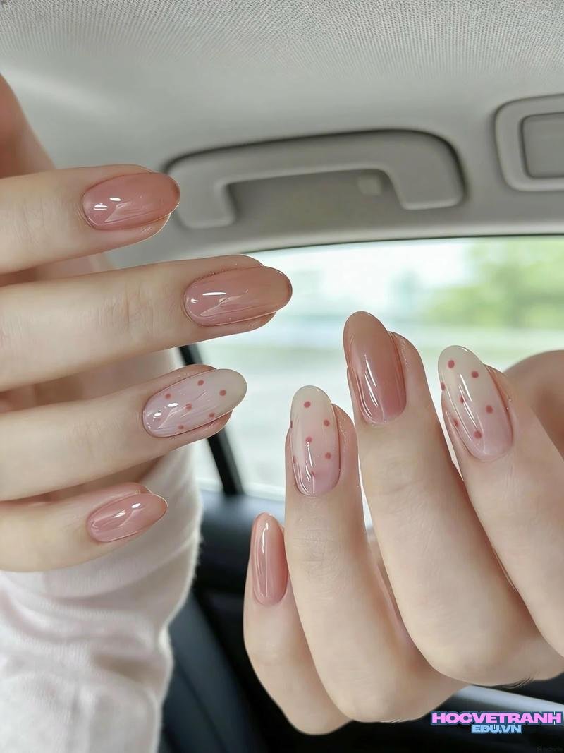 Xem ảnh nail chấm bi mới nhất