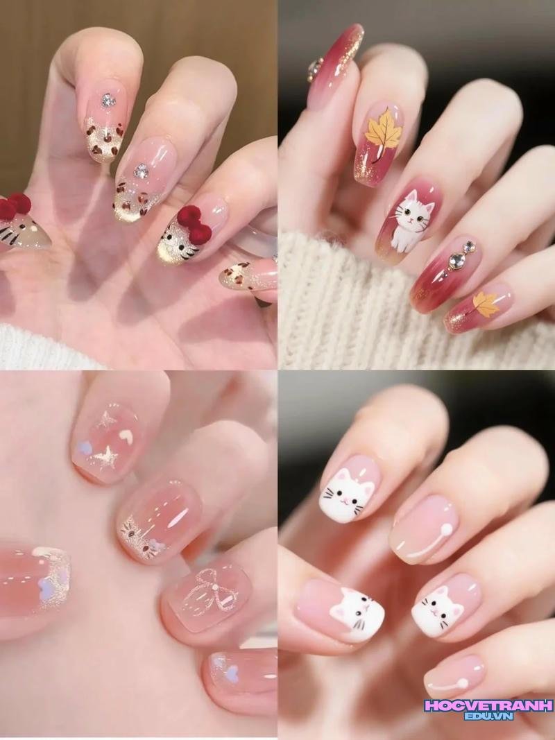 Xem ảnh nail con mèo mới nhất