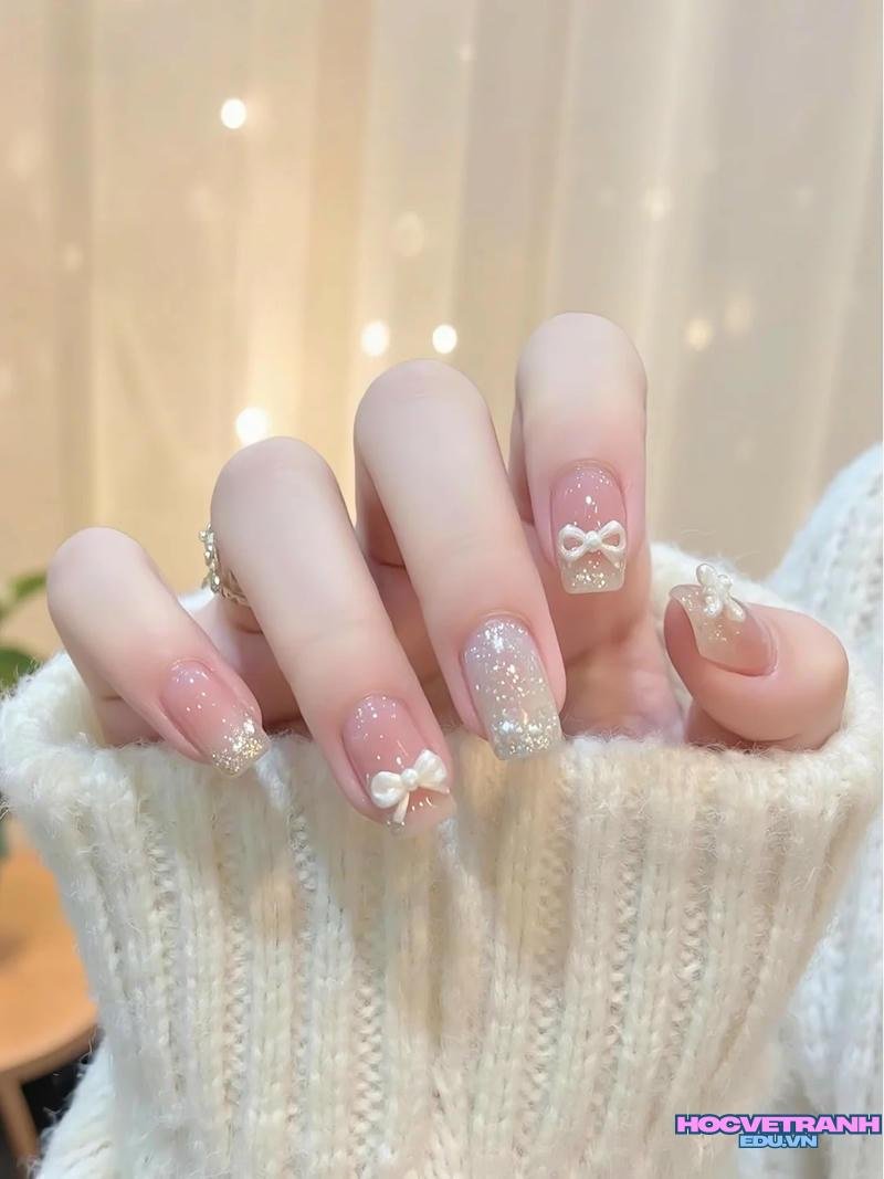 Xem ảnh nail đơn giản cho học sinh đẹp nhất