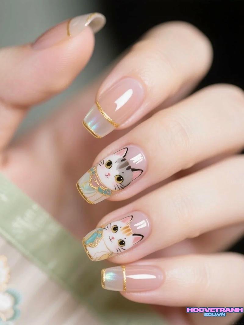 Xem ảnh nail hình con vật đẹp nhất