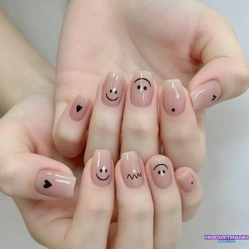 Xem ảnh nail mặt cười đẹp nhất