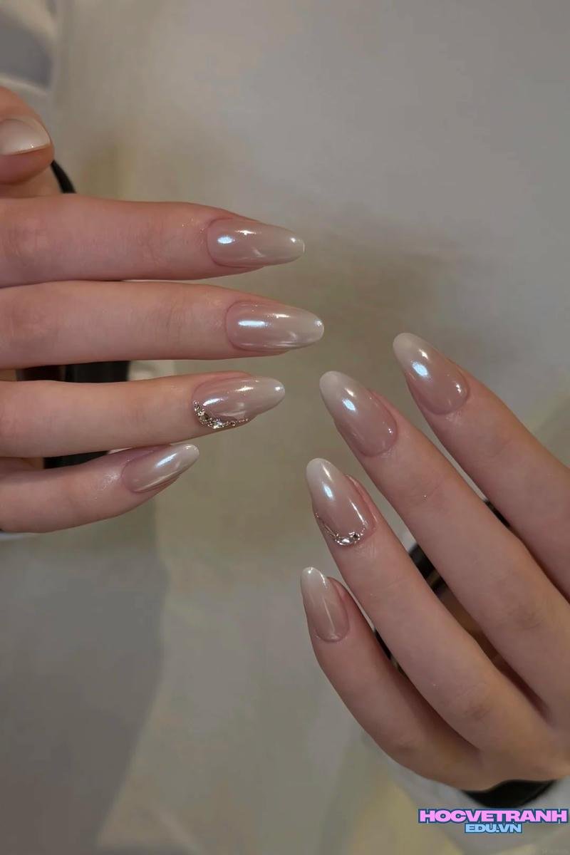 Xem ảnh nail ngọc trai đẹp