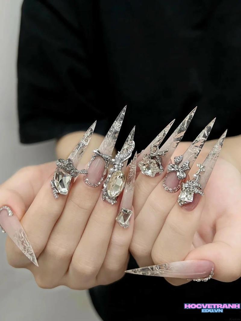 Xem ảnh nail sang chảnh đẹp