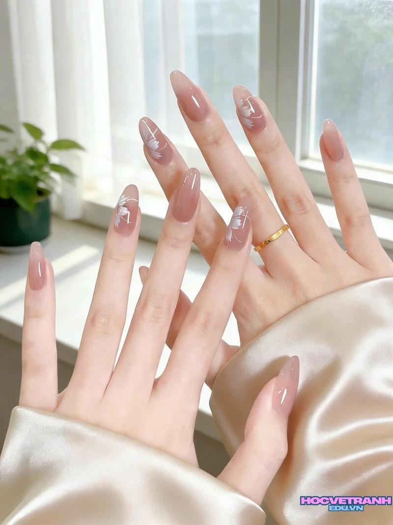 Xem ảnh nail vẽ hoa mới nhất