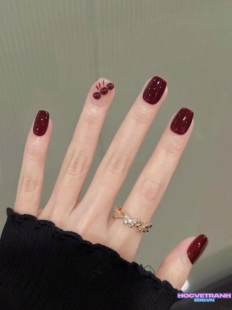 Xem bộ ảnh nail đỏ đẹp miễn phí