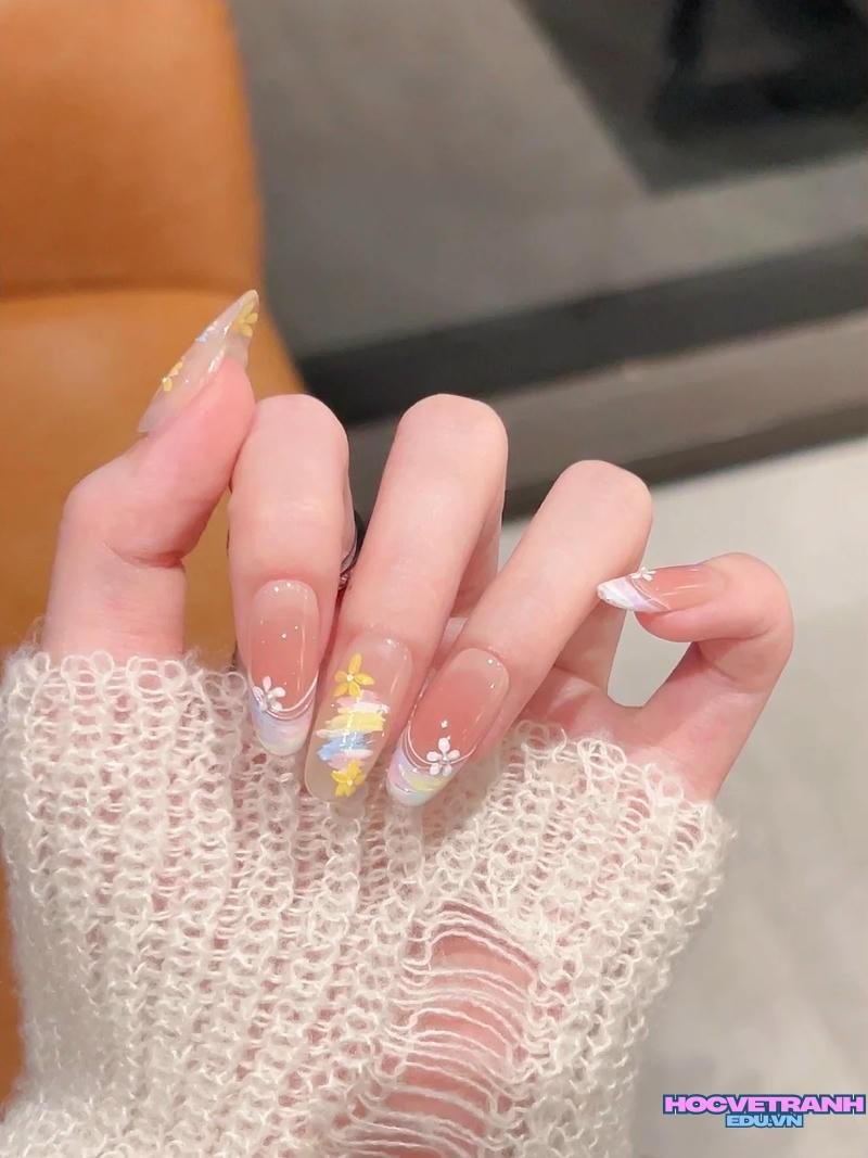 Xem bộ ảnh nail vẽ hoa miễn phí