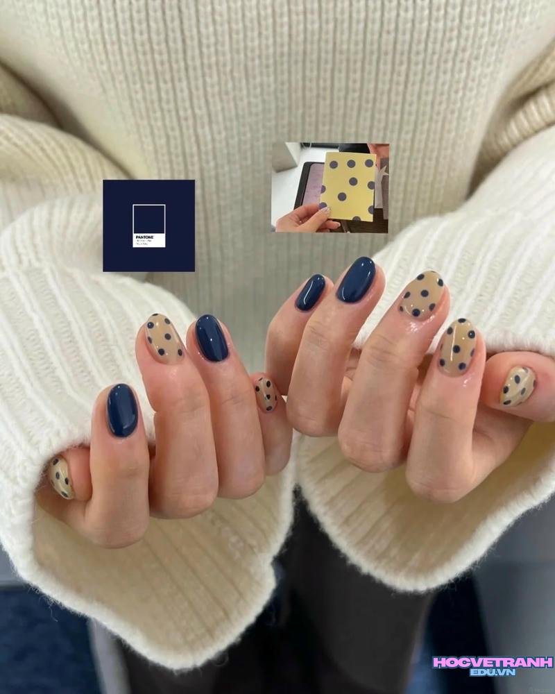 Xem bộ ảnh nail xanh dương miễn phí