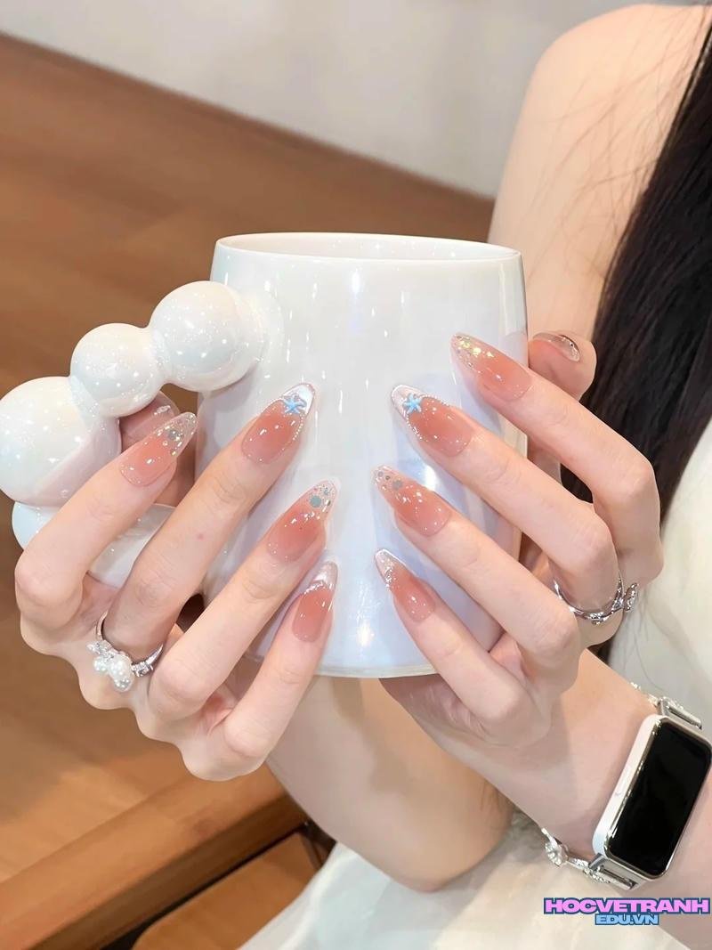 Album ảnh nail đi biển mới nhất