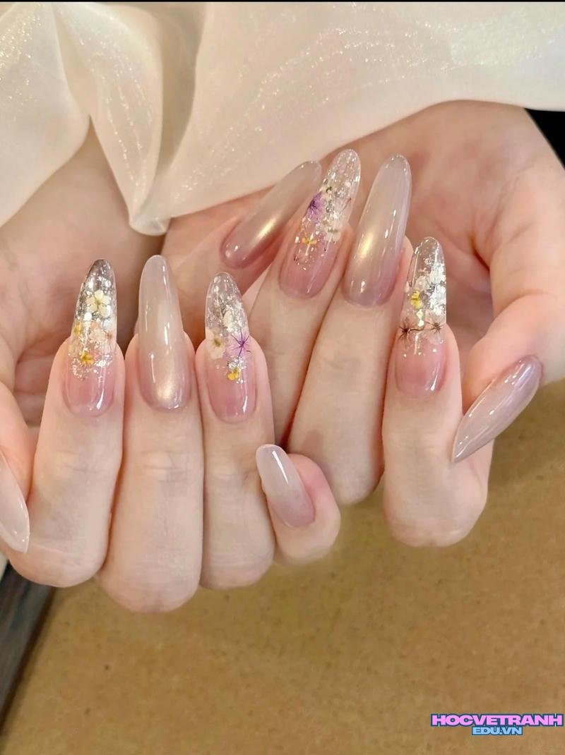 Album ảnh nail đơn giản nhẹ nhàng mới nhất