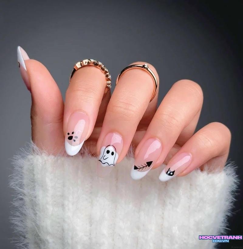 Album ảnh nail halloween miễn phí