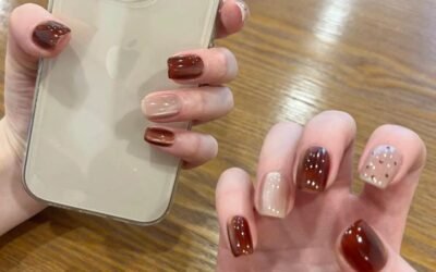 Album ảnh nail hợp mệnh thổ cực hot