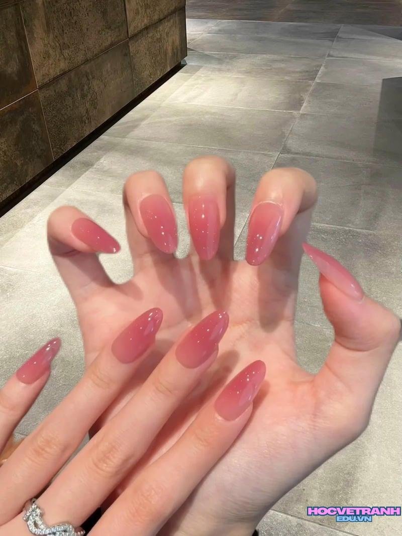 Album ảnh nail màu hồng thu hút nhất