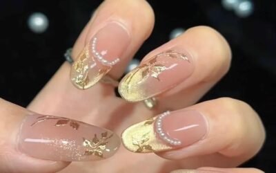 Album ảnh nail màu vàng cực hot