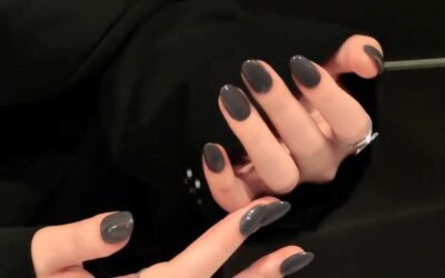 Album ảnh nail màu xám cực hot