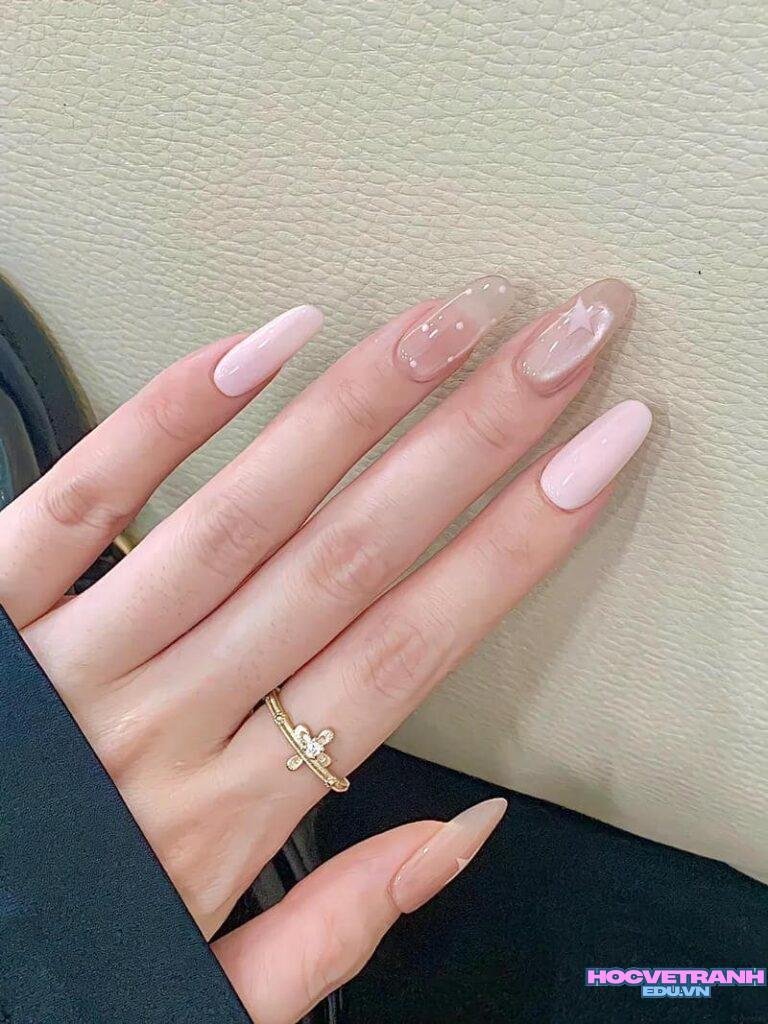 Album ảnh nail móng nhọn tròn cực hot