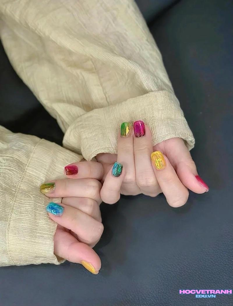 Album ảnh nail nhiều màu cực hot