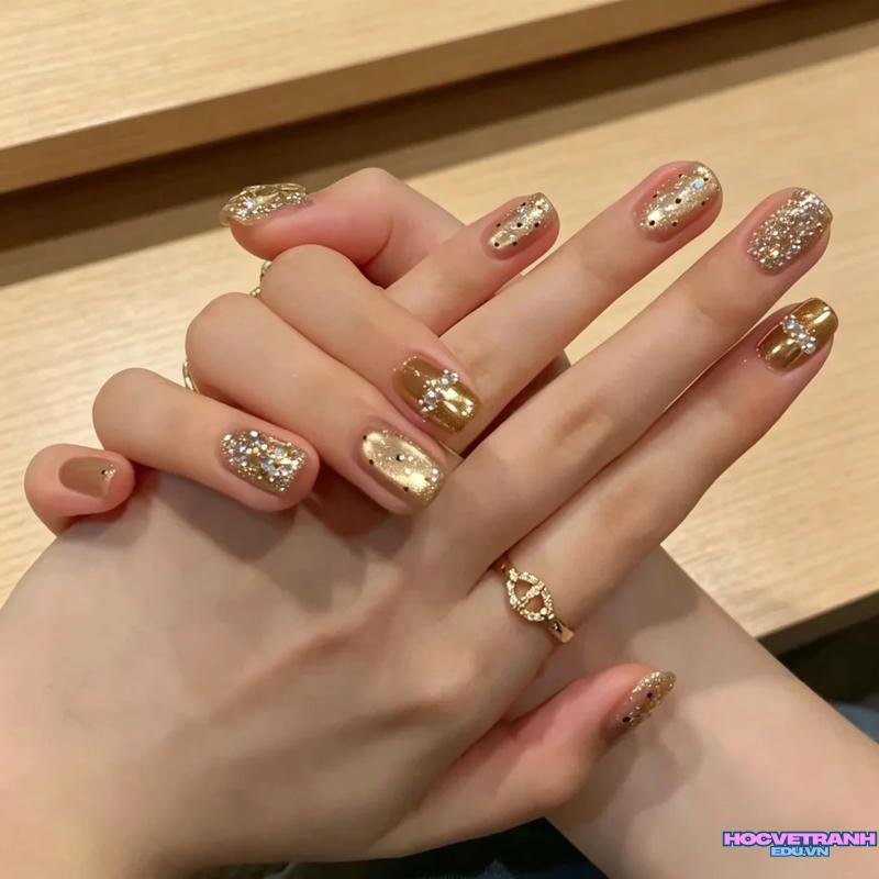 Album ảnh nail nhũ mới nhất