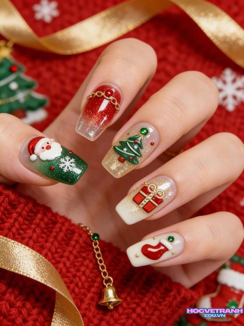 Album ảnh nail noel cực hot