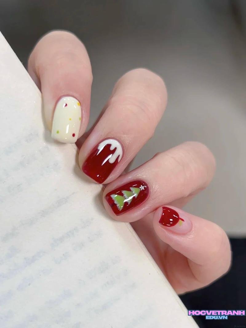 Album ảnh nail noel thu hút
