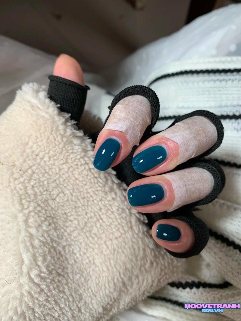 Album ảnh nail sơn trơn mới nhất