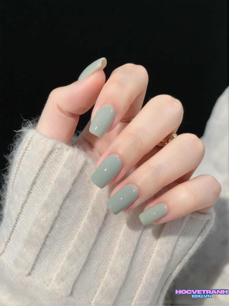 Album ảnh nail sơn trơn thu hút