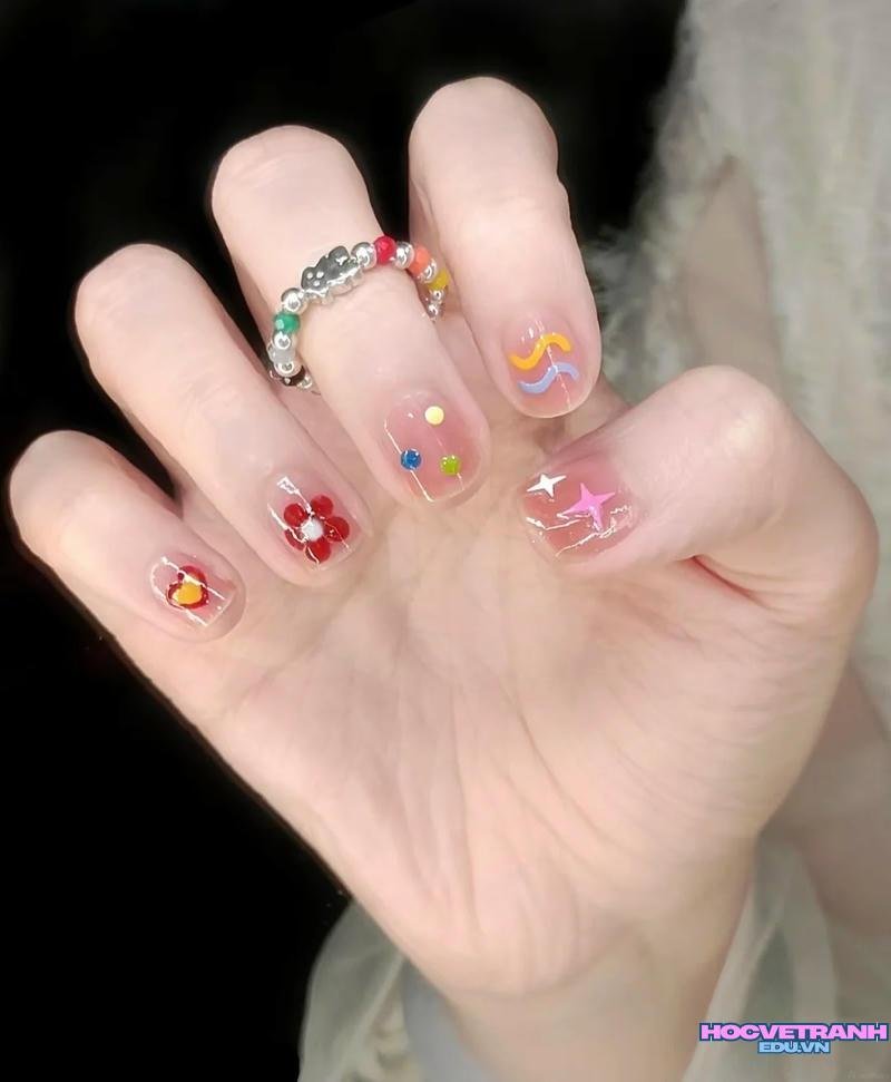 Album ảnh nail vẽ miễn phí