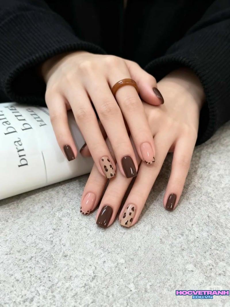 Ảnh ảnh nail mùa thu cuốn hút