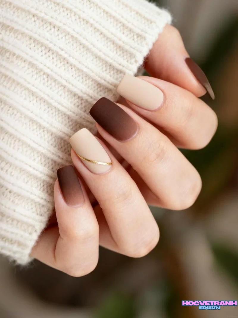 Ảnh ảnh nail nhám cuốn hút