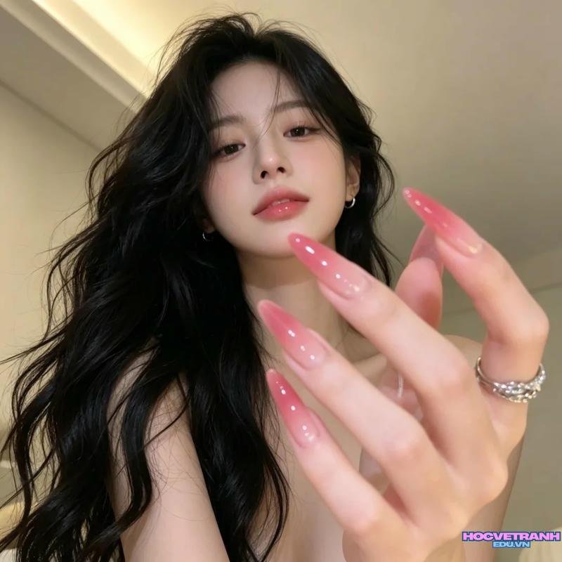 Ảnh ảnh nail omber cuốn hút