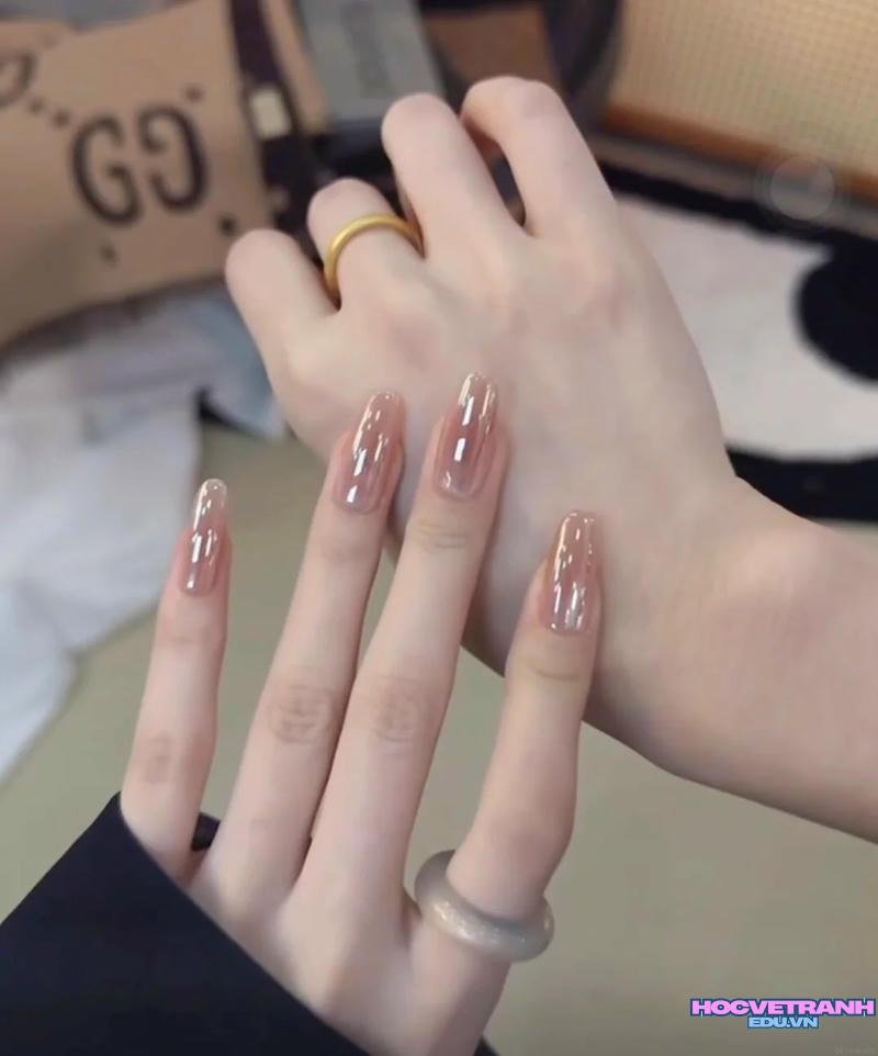 Bộ ảnh mẫu móng tay đẹp nhẹ nhàng mới chất lượng cao