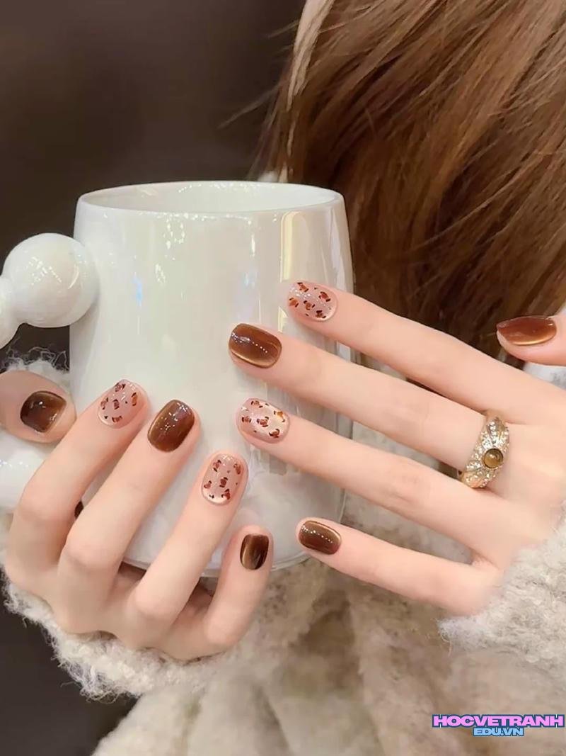 Bộ ảnh nail hợp mệnh thổ mới chất lượng cao