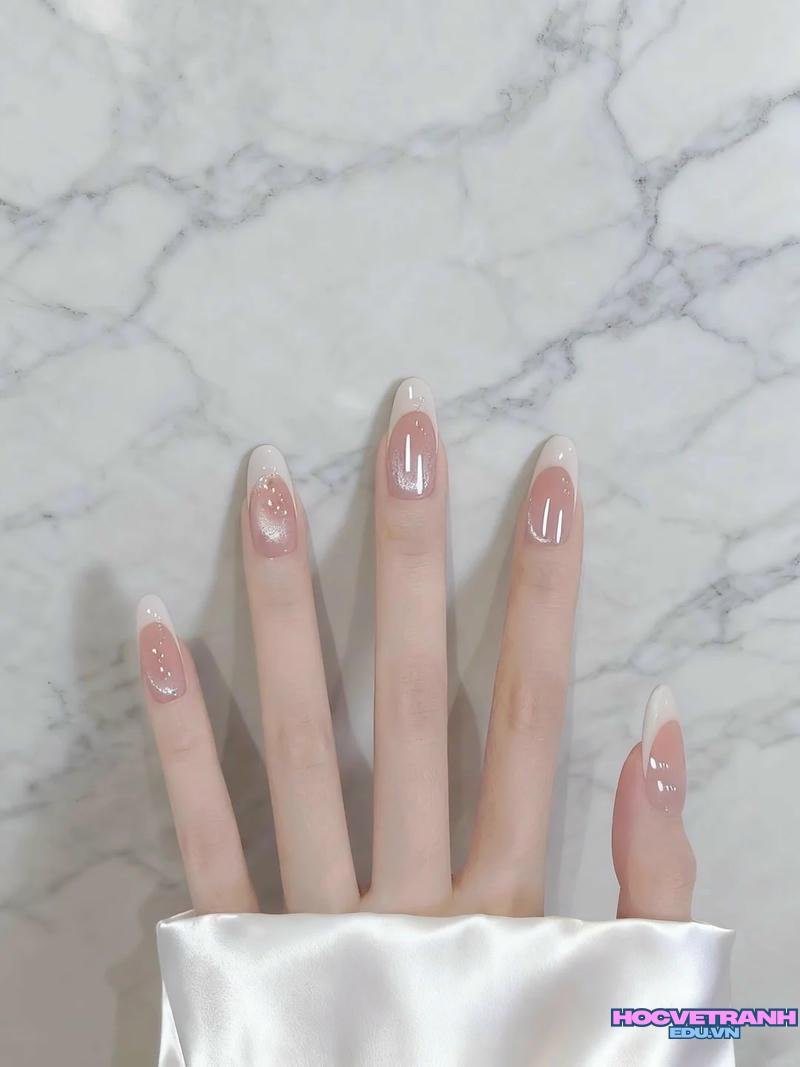 Bộ ảnh nail móng nhọn tròn mới chất lượng cao