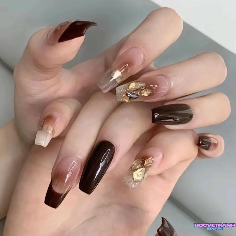 Bộ ảnh nail mùa thu mới chất lượng cao