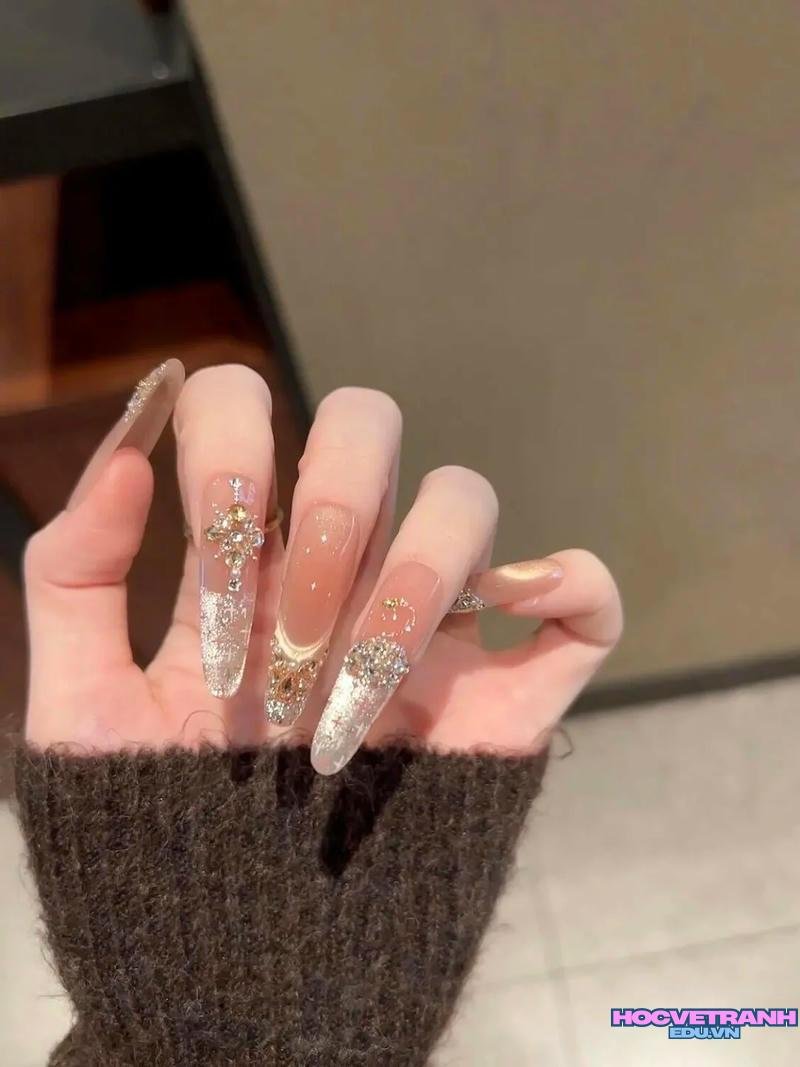 Bộ ảnh nail nhũ mới chất lượng cao