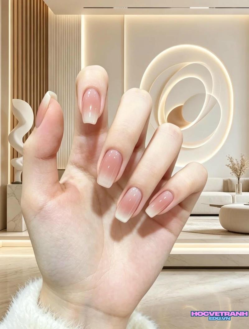 Bộ ảnh nail omber độc đáo