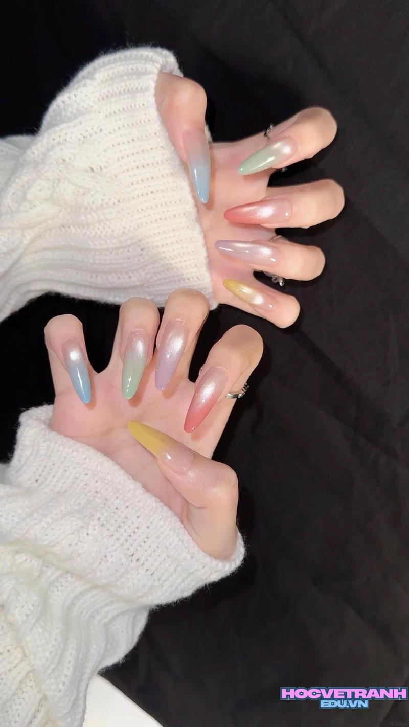 Bộ ảnh nail omber mới chất lượng cao