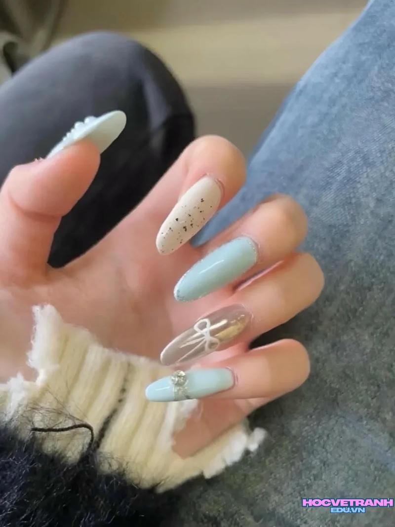 Bộ ảnh nail pastel mới chất lượng cao