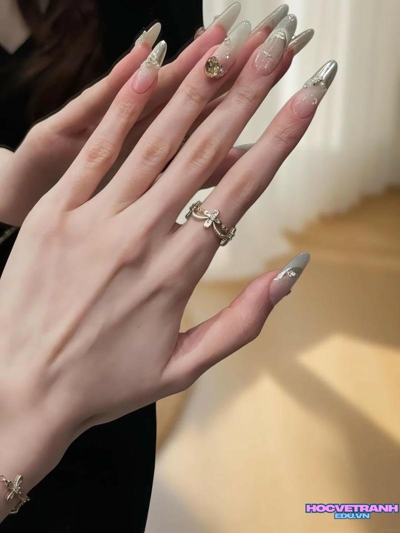 Bộ ảnh nail tiểu thư mới chất lượng cao