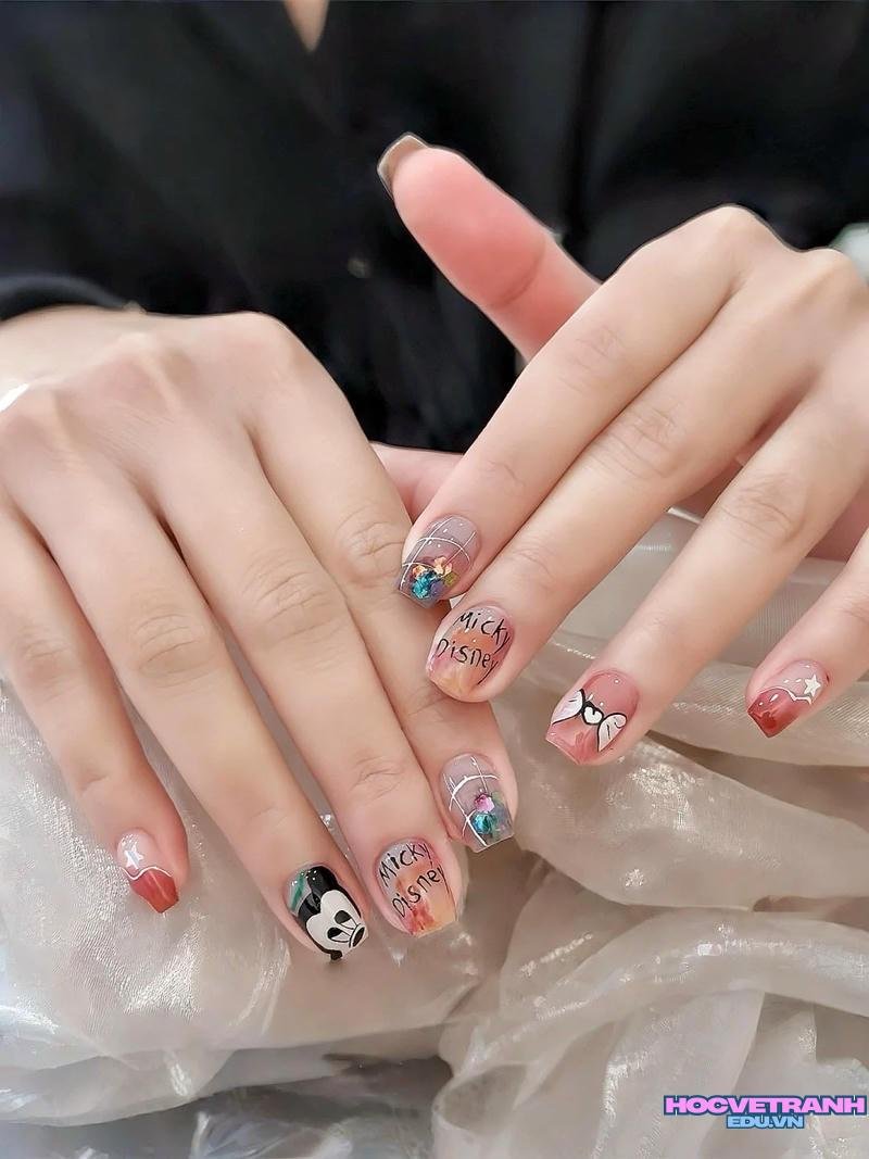 Bộ sưu tập ảnh nail chuột mickey chất lượng cao