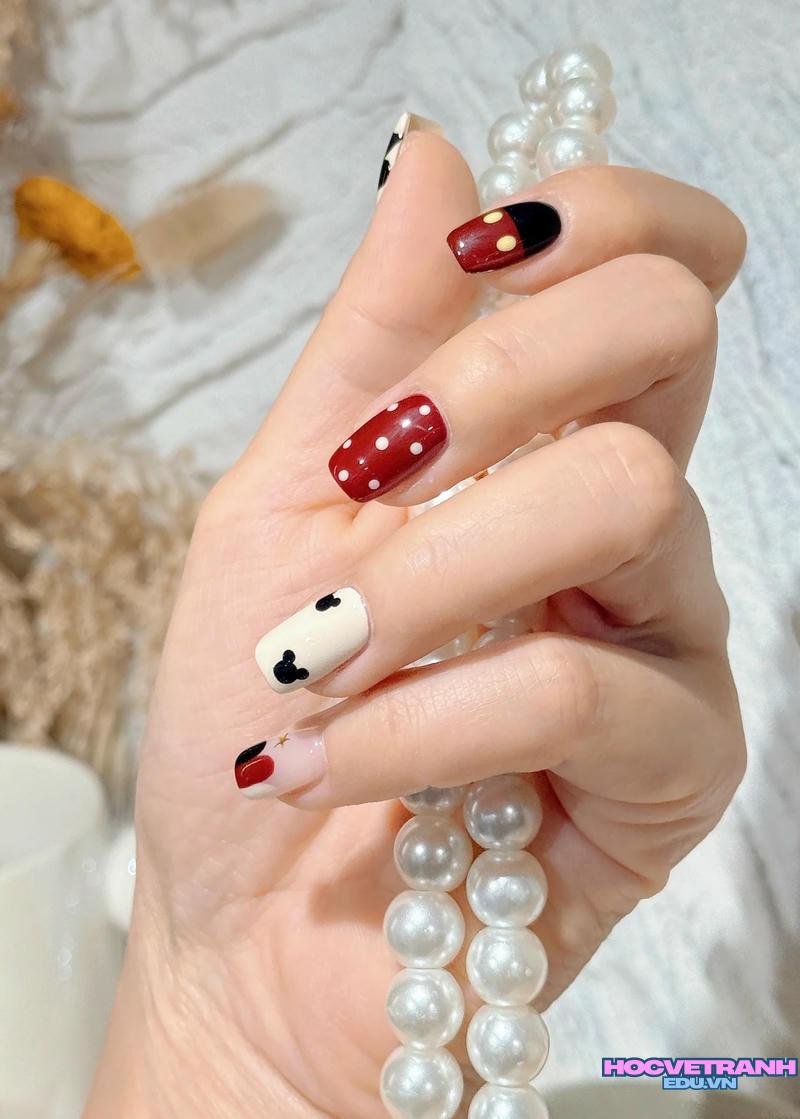 Bộ sưu tập ảnh nail chuột mickey mới nhất