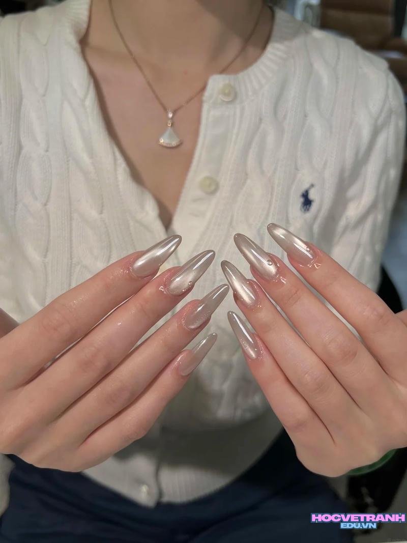 Bộ sưu tập ảnh nail hợp mệnh kim chất lượng cao