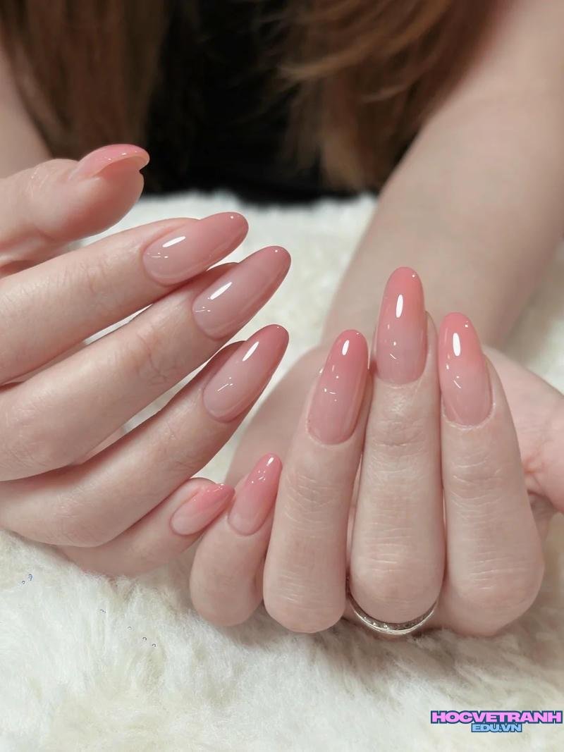 Bộ sưu tập ảnh nail màu hồng chất lượng cao