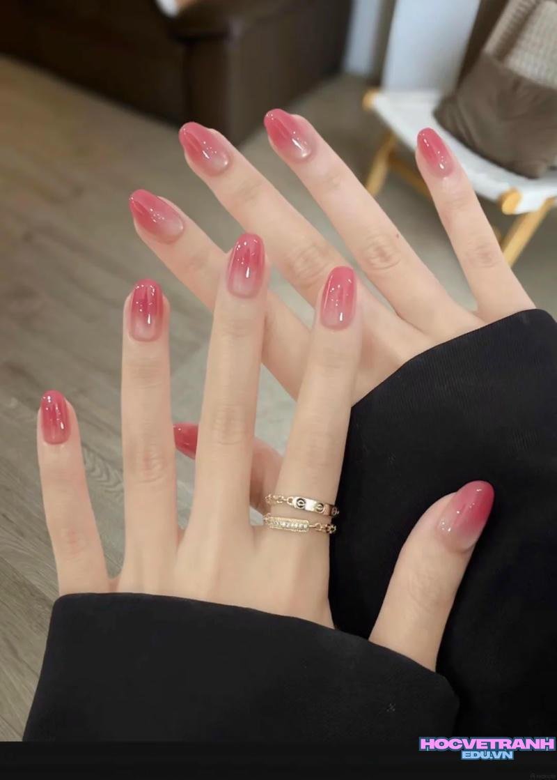 Bộ sưu tập ảnh nail màu hồng chất lượng nhất